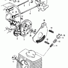CA105T Распредвал и клапана