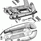 CA100 Swingarm @ chain case