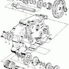 CA110 4 sp transmission @ left crank crankcase (2)