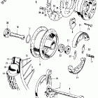 CA105T Заднее колесо
