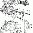 CA102 Clutch @ right crankcase cover