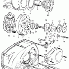 CA110 Clutch @ right crankcase cover
