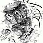 CL72 Цилиндр и головка цилиндра