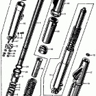 CB77 Передняя вилка 2
