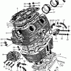 CA72 Цилиндр и головка цилиндра