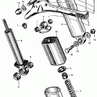 CA77 Задний амортизатор