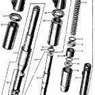 CB77 Передняя вилка 1