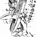 CA95 Front fork @ front fender (2)