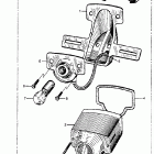 CB92 Фонарь задний