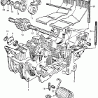 CA95 Lower crankcase @ kick starter
