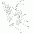 DF100/DF115 Кронштейн транца
