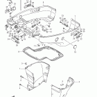 DF200/DF225/DF250 Боковая крышка двигателя  (модели DF200TL)