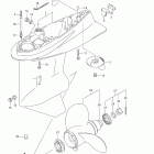 DF100/DF115 Картер  (DF115Z)