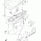 DF200/DF225/DF250 Картер (Gear Case) (DF200T, DF225T, 250T)