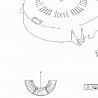 DF115 Крышка механизма маховика