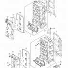 DF300 Головка цилиндра