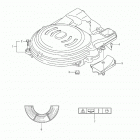 DF80A Крышка механизма маховика