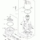 DF100/DF115 Двигатель силового привода PTT