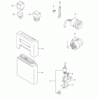 DF100/DF115 Переключатель PTT и модуль контроля двигателя  (mo...