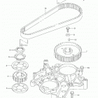 DF15 Ремень распредвала  (модели 2005-2009 года)