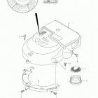 DF150 Глушитель и круглый кожух механизма