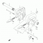 DF15 Кронштейн транца  (модели 2005-2009 года)