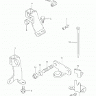 DF15 Держатель кабеля дистанционного управления для мот...