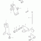 DF9.9/DF15 Держатель кабеля дистанционного управления для мот...