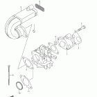 DF9.9/DF15 Впускной трубопровод (модели 2005-2009 года)