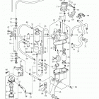 DF300 Отделитель паров топлива и топливный насос