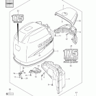 DF150/DF175 Капот  (df175)