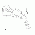 DF2.5 Впускная труба и глушитель