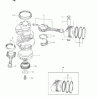 DF200/DF225/DF250 Коленвал