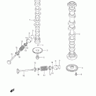 DF70A 80A 90A Распределительный вал