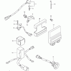 DF70A 80A 90A Переключатель и модуль контроля двигателя