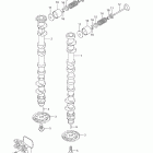 DF150/DF175 Распредвал  DF150