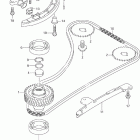 DF100/DF115 Цепь ГРМ