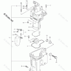 DF 70TLK7 Fuel Vapor Separator (See Note)