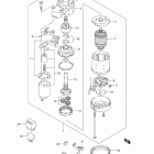 DF40/DF50 Стартер электрический (model:05~09)