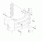 DF40/DF50 Впускной трубопровод