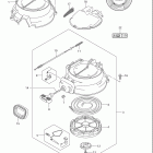 DF25 Стартер / кожух магнето / глушитель