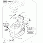 DF200/DF225/DF250 Капот (df250s)