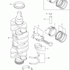 DF90/DF115 Коленвал