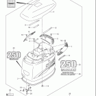 DF200/DF225/DF250 Капот (df250)
