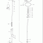 DF60/DF70 Тяга переключения передач