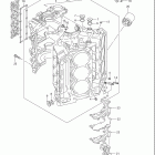 DF200/DF225/DF250 Блок цилиндров