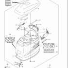 DF200/DF225/DF250 Капот (df225)