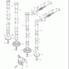 DF200/DF225/DF250 Распредвал  для  DF250