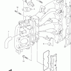 DF90/DF115 Впускной коллектор