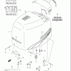 DF90/DF115 Engine cover (model:03~08)